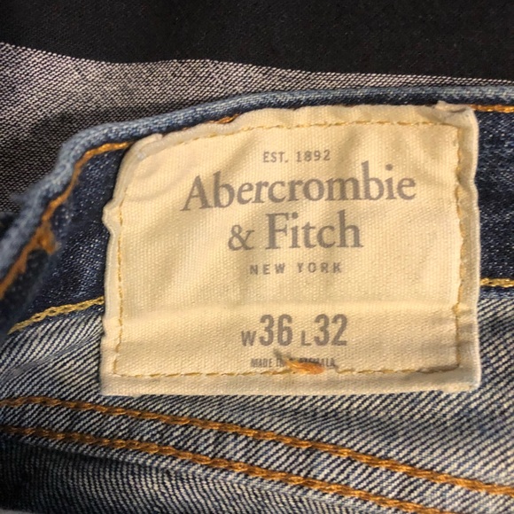 Vintage Abercrombie Taper jeans 36x32 - Picture 2 of 3